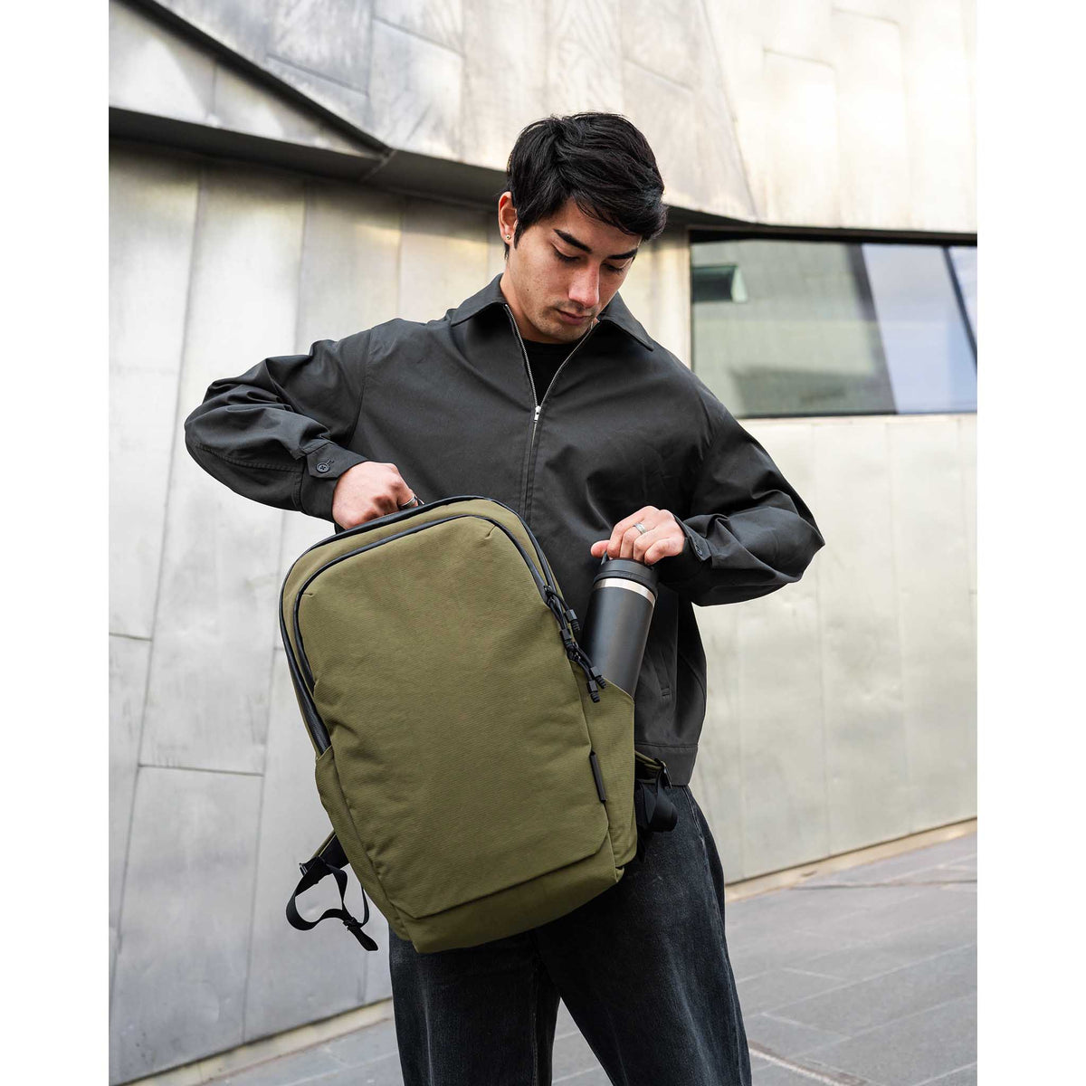 Bravo Backpack 23L Alpaka AA010610524 Backpacks 23L / Green | Axoflux 400D