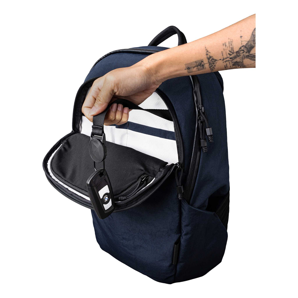 Bravo Backpack 23L Alpaka AA010610624 Backpacks 23L / Moonlight Blue | Axoflux 400D