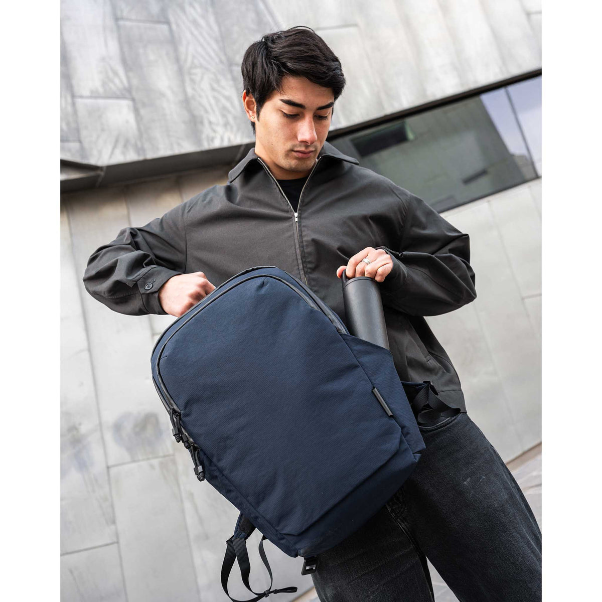 Bravo Backpack 23L Alpaka AA010610624 Backpacks 23L / Moonlight Blue | Axoflux 400D