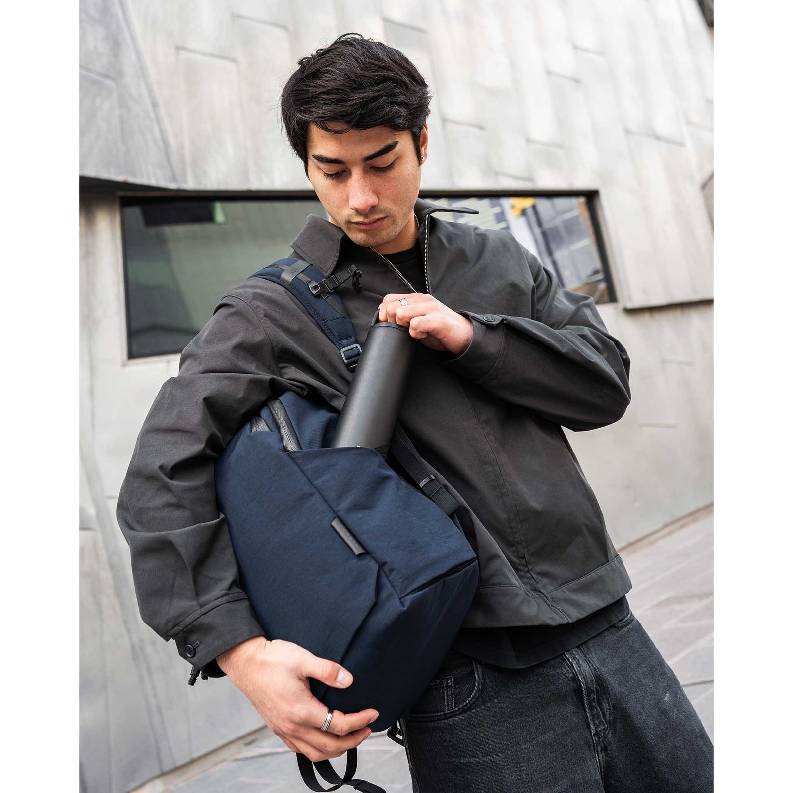 Bravo Backpack 23L Alpaka AA010610624 Backpacks 23L / Moonlight Blue | Axoflux 400D