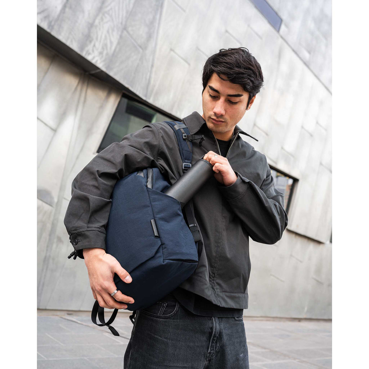 Bravo Backpack 23L Alpaka AA010610624 Backpacks 23L / Moonlight Blue | Axoflux 400D