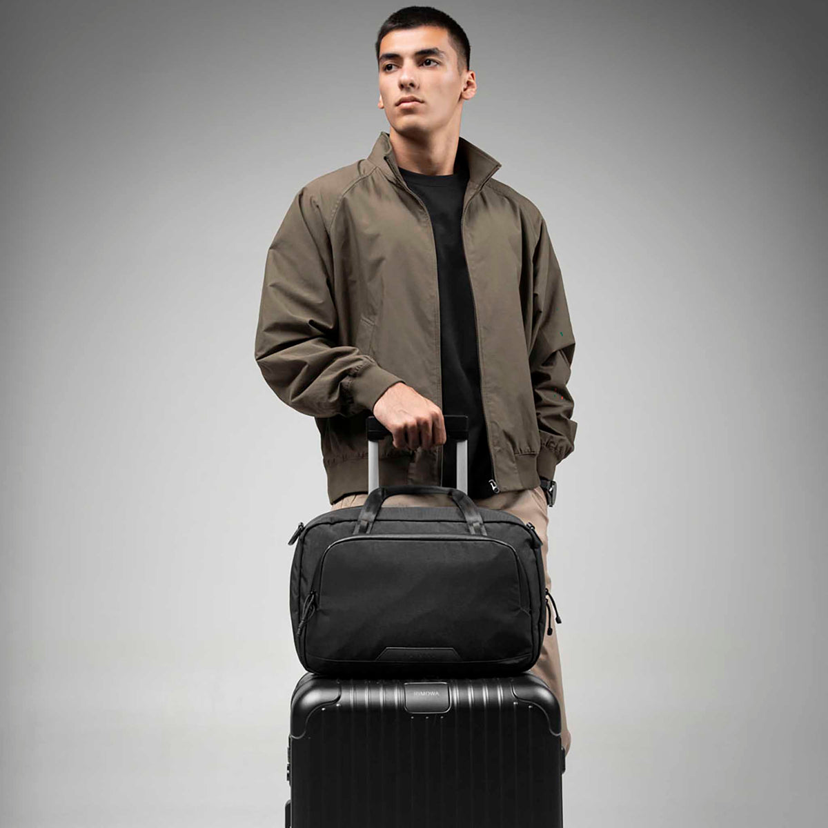 Bravo Brief | 14" Alpaka AA010910124 Briefcases 13L / Black Axoflux 400D Ripstop Nylon