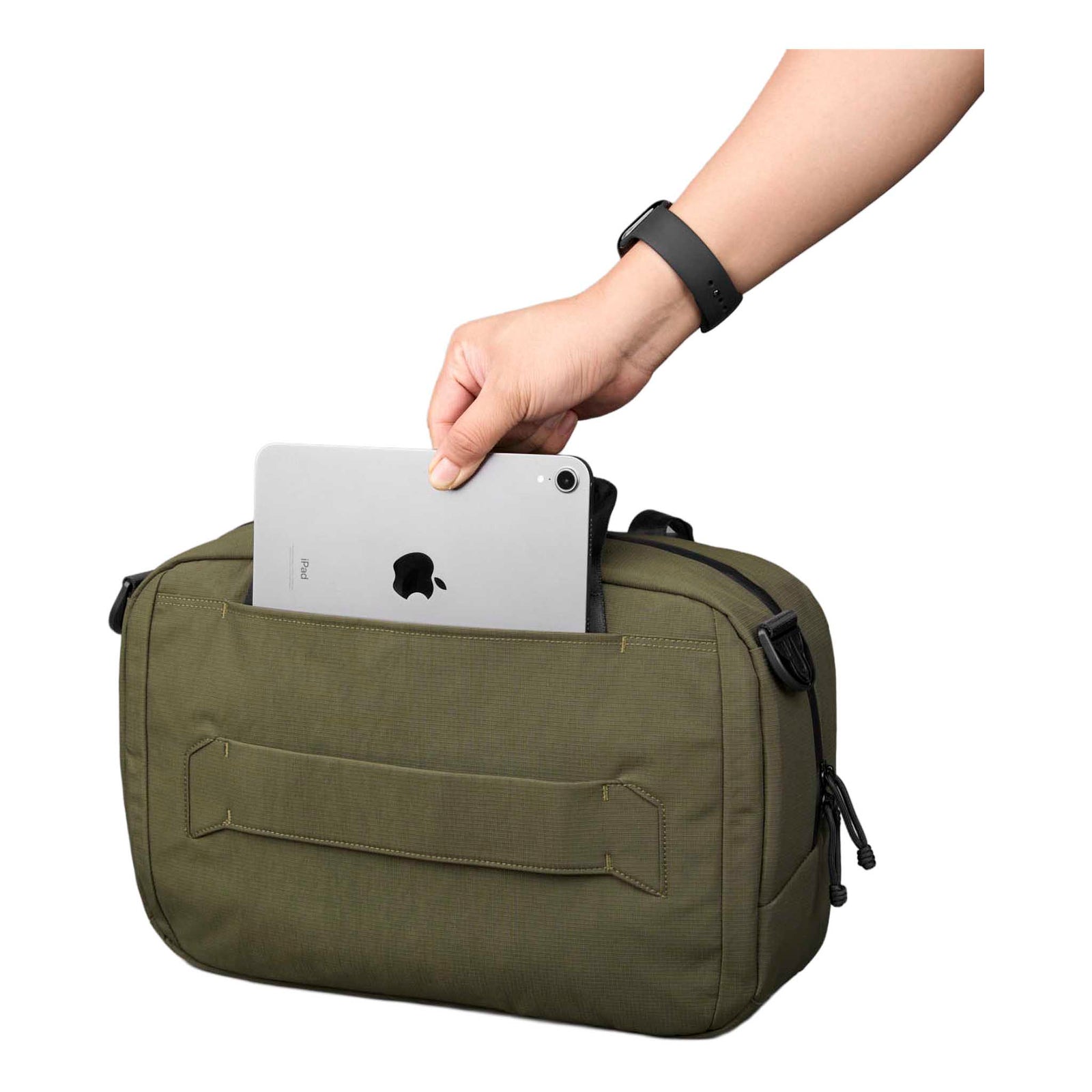 Bravo Brief | 14" Alpaka AA010910524 Briefcases 13L / Green Axoflux 400D Ripstop Nylon
