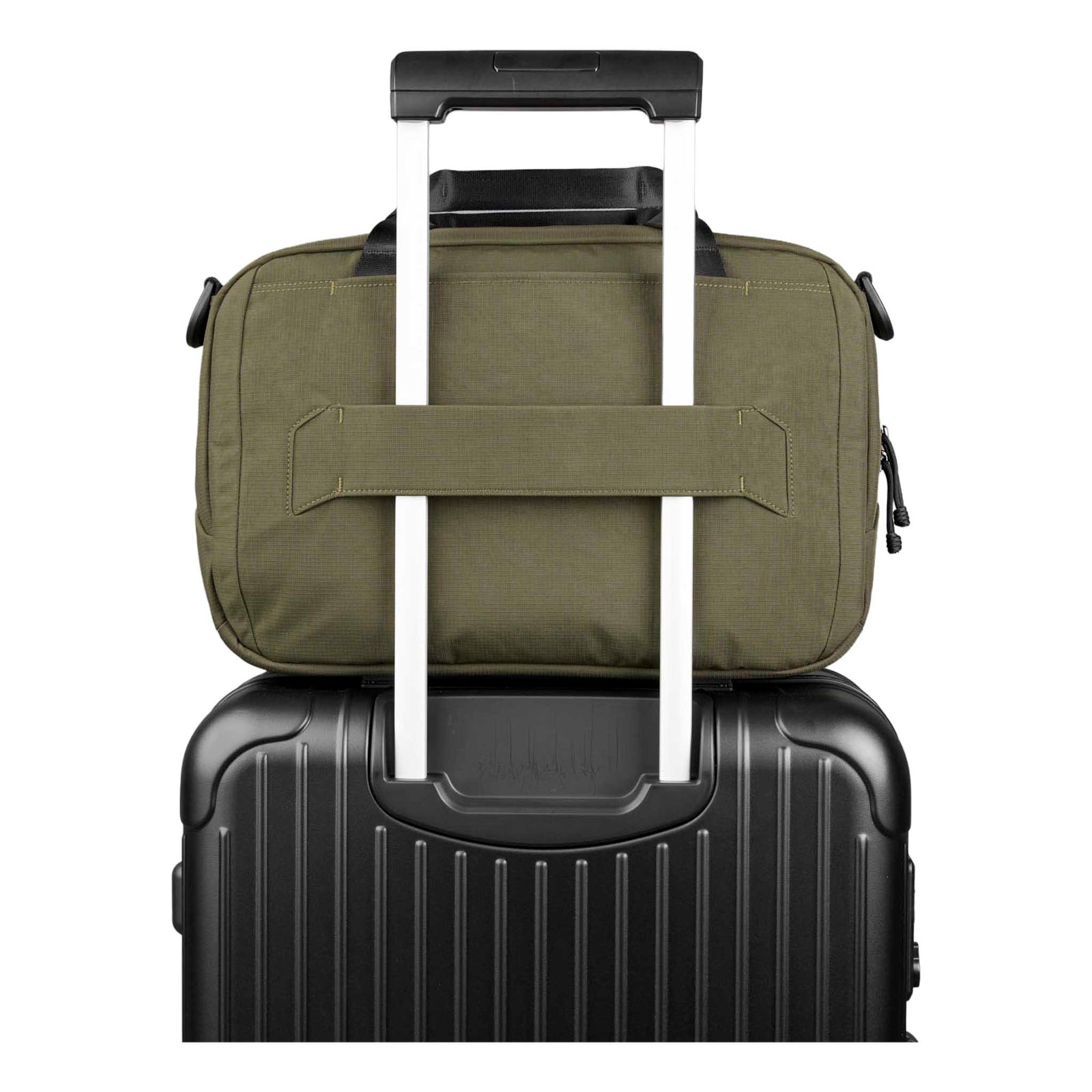 Bravo Brief | 14" Alpaka AA010910524 Briefcases 13L / Green Axoflux 400D Ripstop Nylon