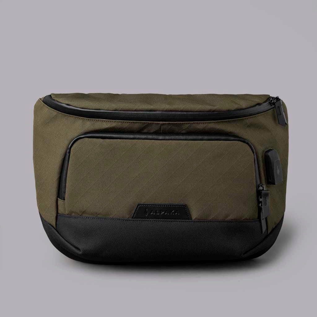 Bravo Sling Max V2 Alpaka AA100200522 Sling Bags 10L / Army Green Axogrid 300D