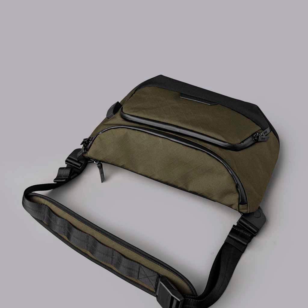 Bravo Sling Max V2 Alpaka AA100200522 Sling Bags 10L / Army Green Axogrid 300D