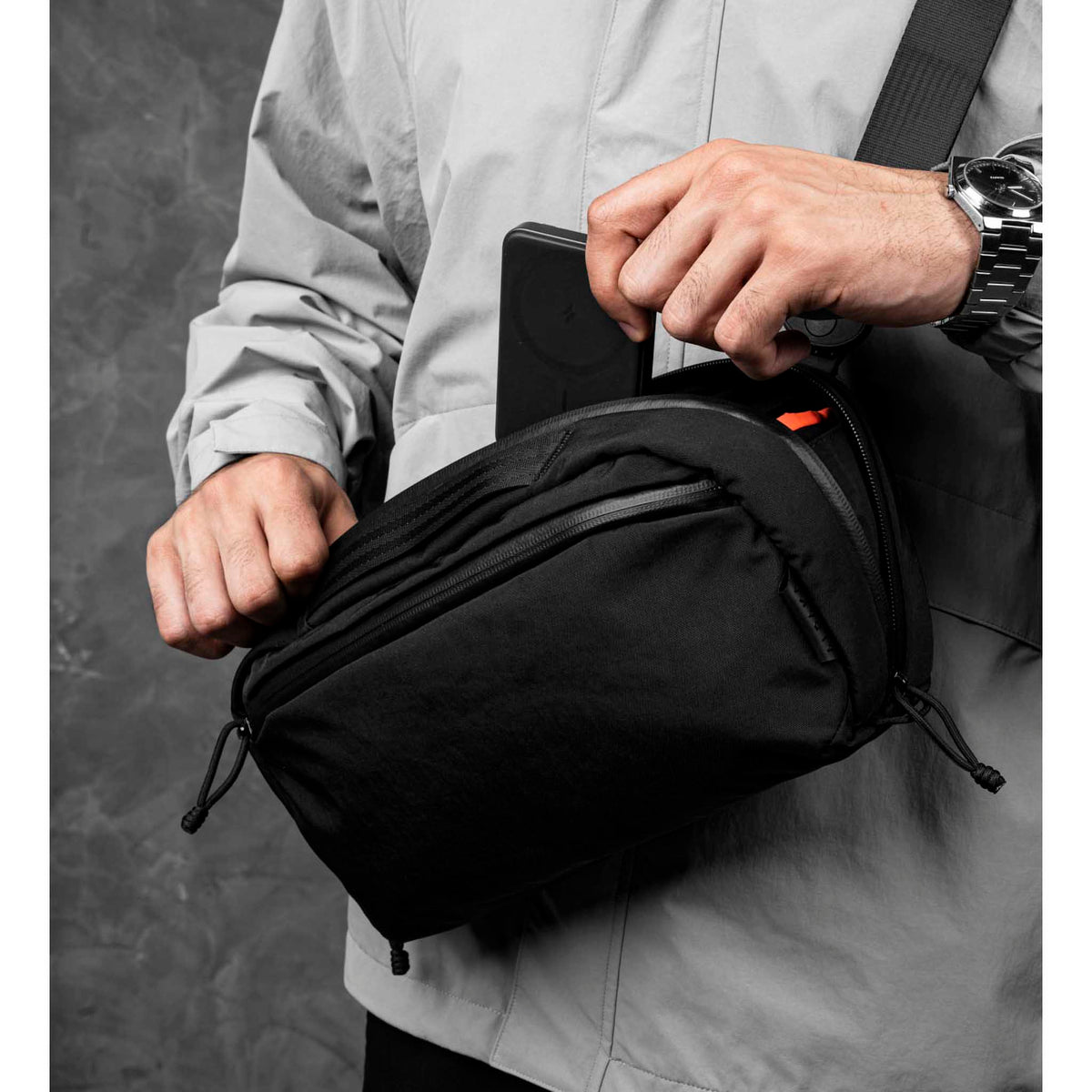 Eclipse Gaming Sling Alpaka AD010980131 Sling Bags One Size / Black | Axoflux 400D Washed Nylon