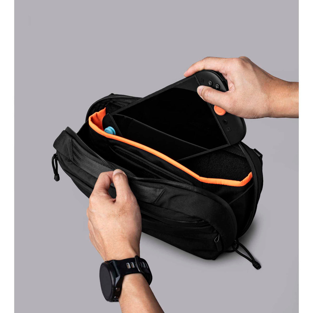 Eclipse Gaming Sling Alpaka AD010980131 Sling Bags One Size / Black | Axoflux 400D Washed Nylon