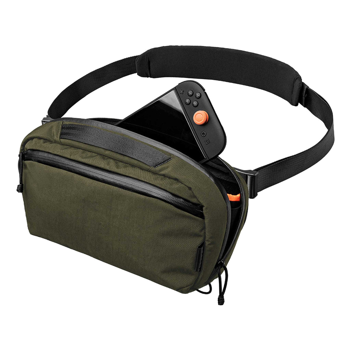 Eclipse Gaming Sling Alpaka AD010980531 Sling Bags One Size / Green | Axoflux 400D Washed Nylon