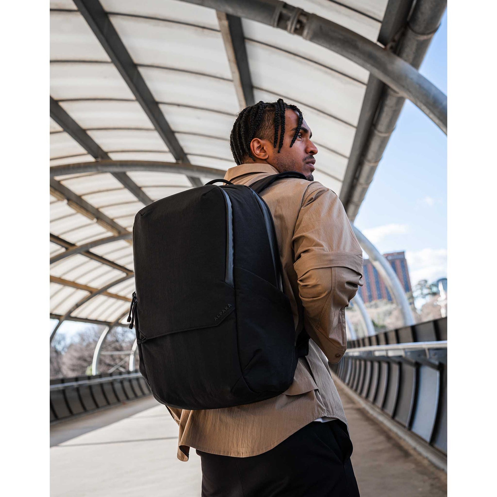 Elements Backpack Pro Alpaka AA010360124 Backpacks 26L / Black | Axoflux 400D Ripstop Nylon