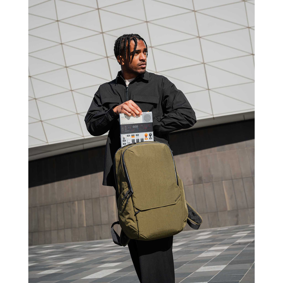Elements Backpack Pro Alpaka AA010360524 Backpacks 26L / Green | Axoflux 400D Ripstop Nylon