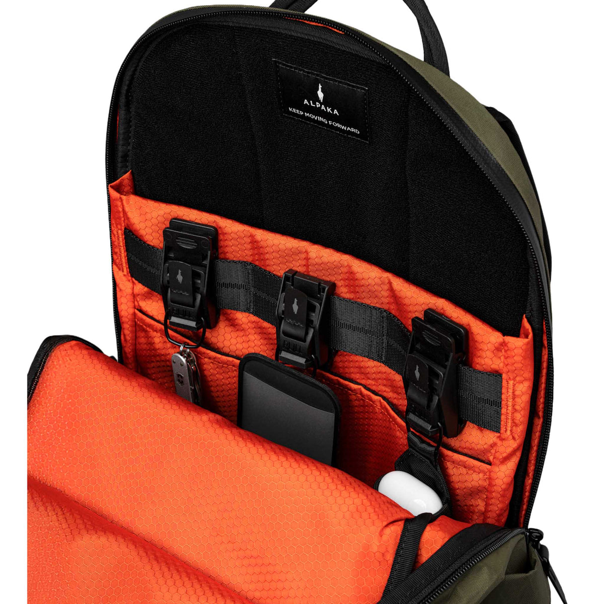 Elements Backpack Pro Alpaka AA010360507 Backpacks 26L / Olive Green | X-Pac X42
