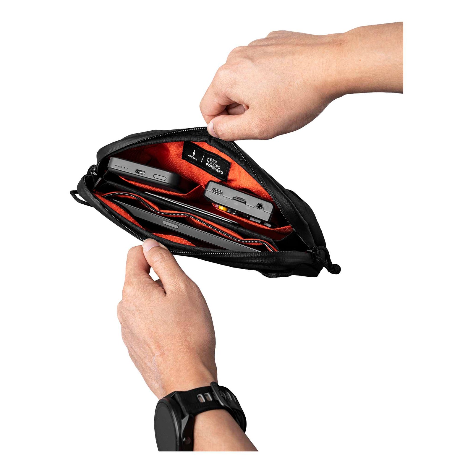 Flight Pouch Pro Alpaka AA010810130 Pouches 0.7L / Black Ultradyne 100D
