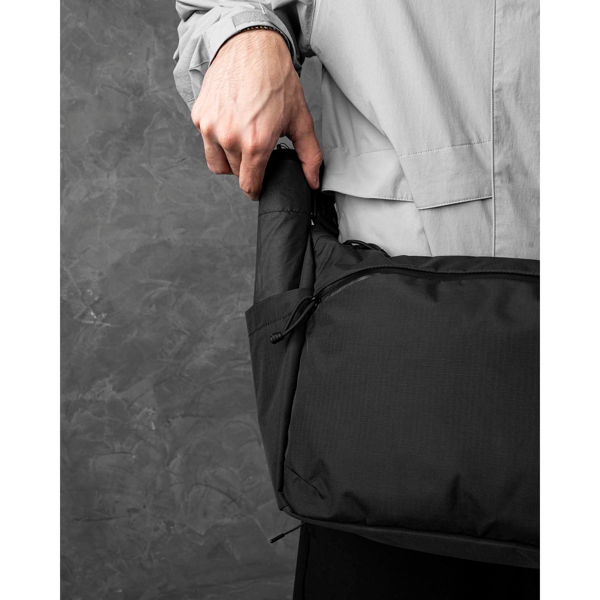 Flight Satchel Alpaka AD010860118 Satchels One Size / Black | Axoflux 210D
