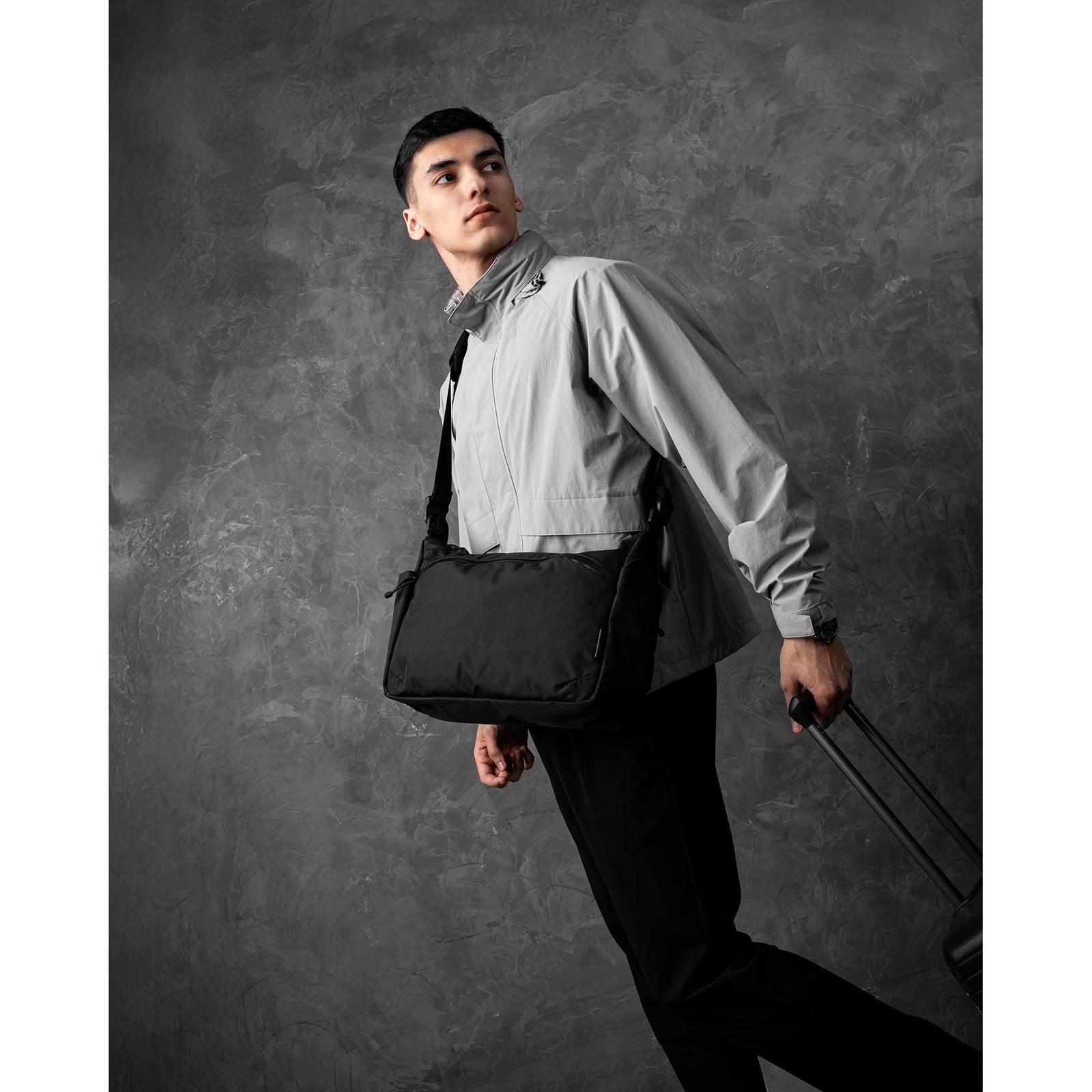Flight Satchel Alpaka AD010860118 Satchels One Size / Black | Axoflux 210D