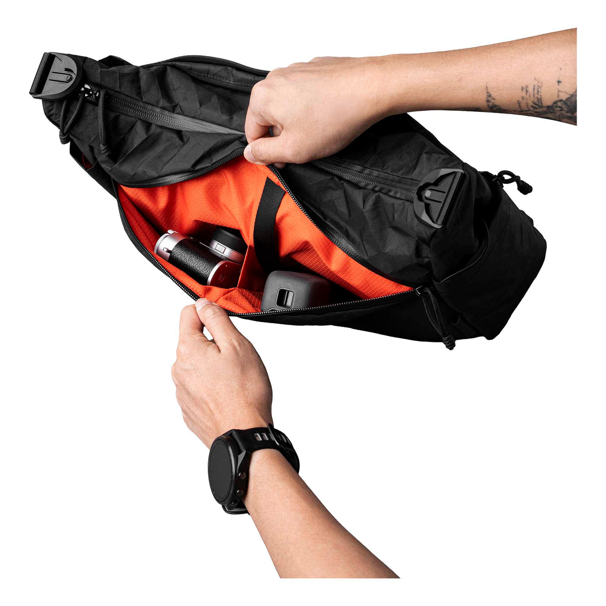 Flight Satchel Alpaka AD010860130 Satchels One Size / Black Ultradyne 100D