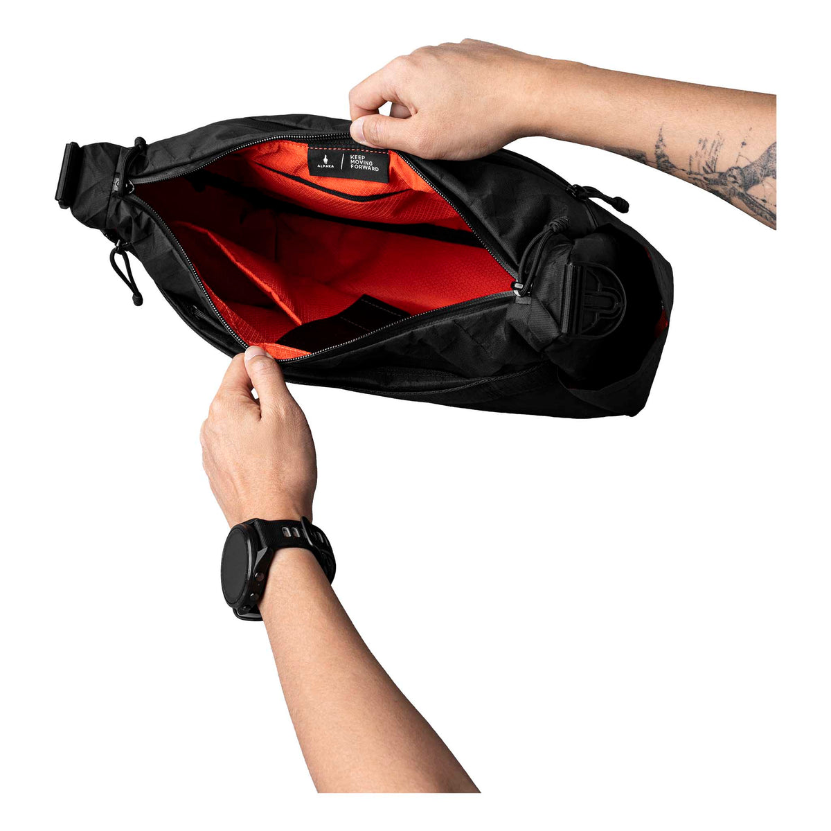 Flight Satchel Alpaka AD010860130 Satchels One Size / Black Ultradyne 100D