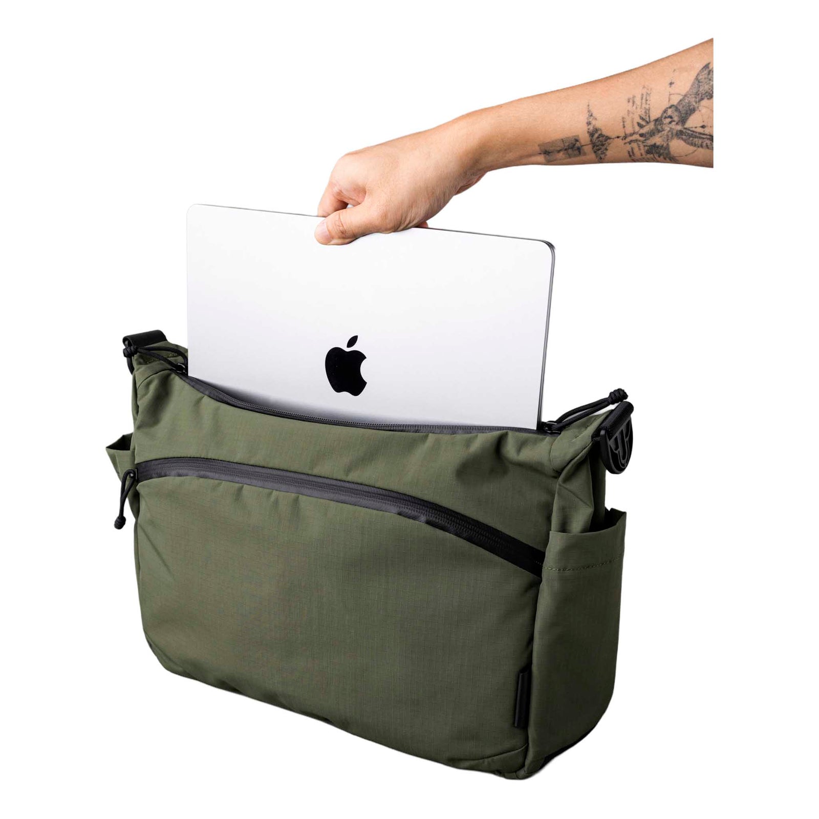 Flight Satchel Alpaka AD010860518 Satchels One Size / Green Axoflux 210D