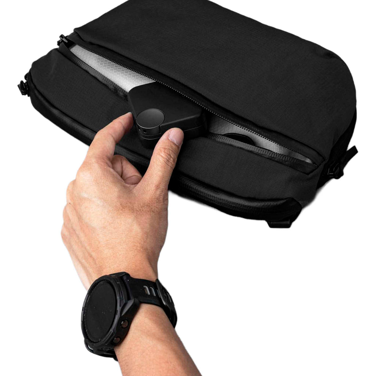 Flight Sling Pro Alpaka AA010870124 Sling Bags 2.5L / Black Axoflux 400D Ripstop Nylon