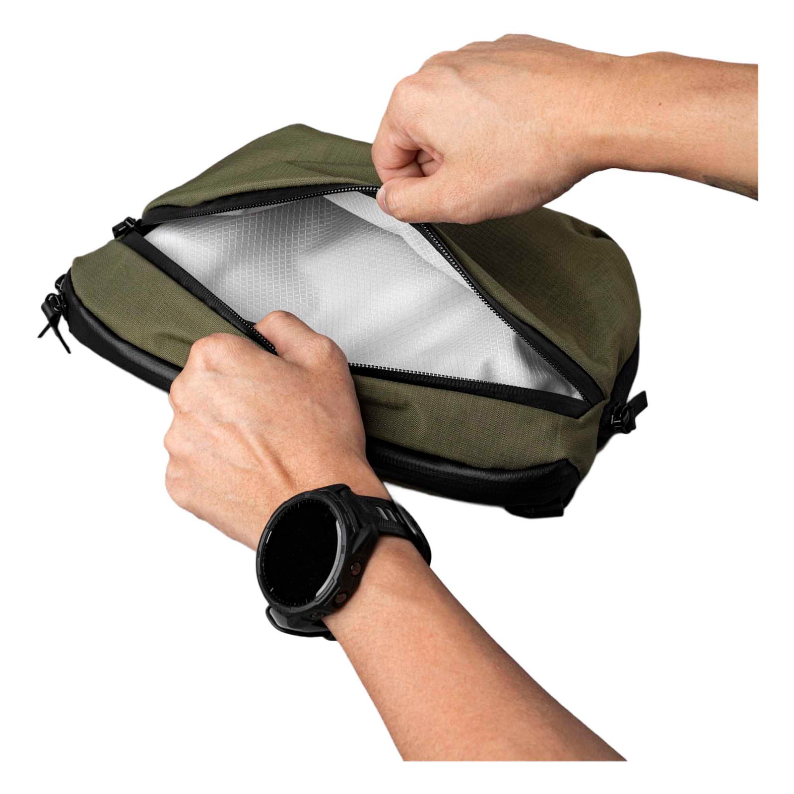 Flight Sling Pro Alpaka AA010870524 Sling Bags 2.5L / Green Axoflux 400D Ripstop Nylon