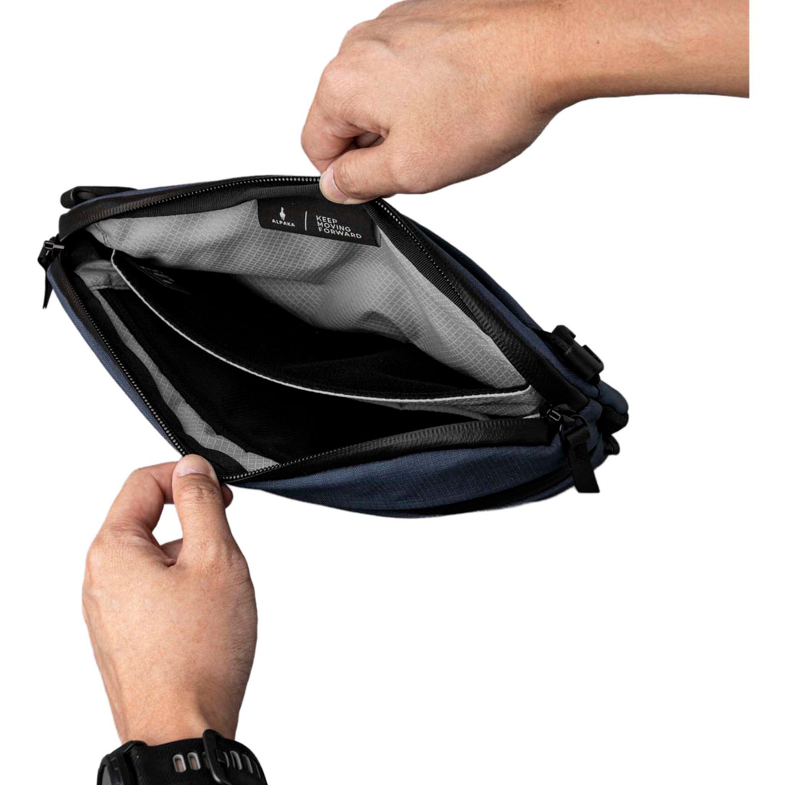 Flight Sling Pro Alpaka AA010870624 Sling Bags 2.5L / Moonlight Blue Axoflux 400D Ripstop Nylon