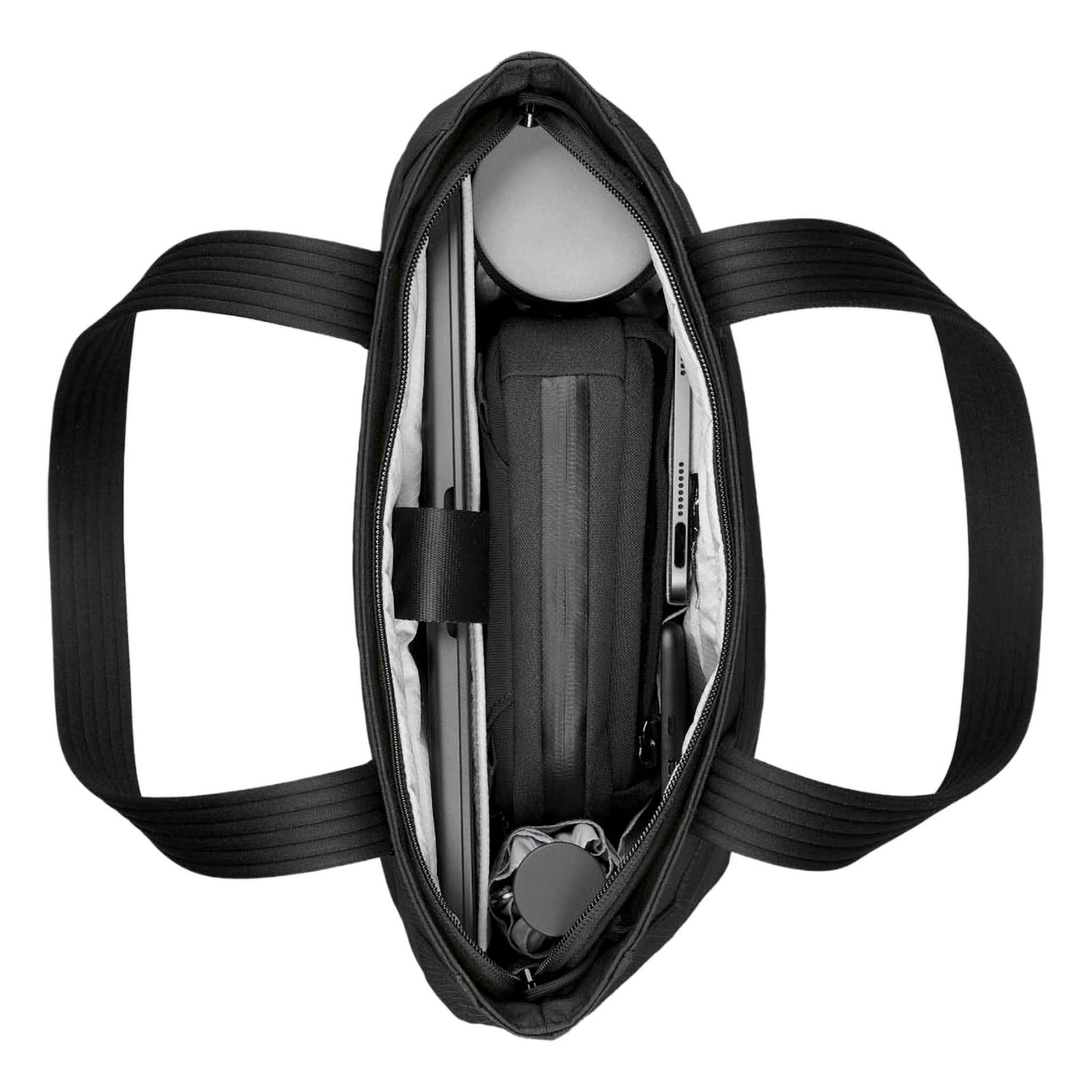 Flight Tote (S) Alpaka AD011010124 Tote Bags One Size / Black Axoflux 400D Ripstop Nylon