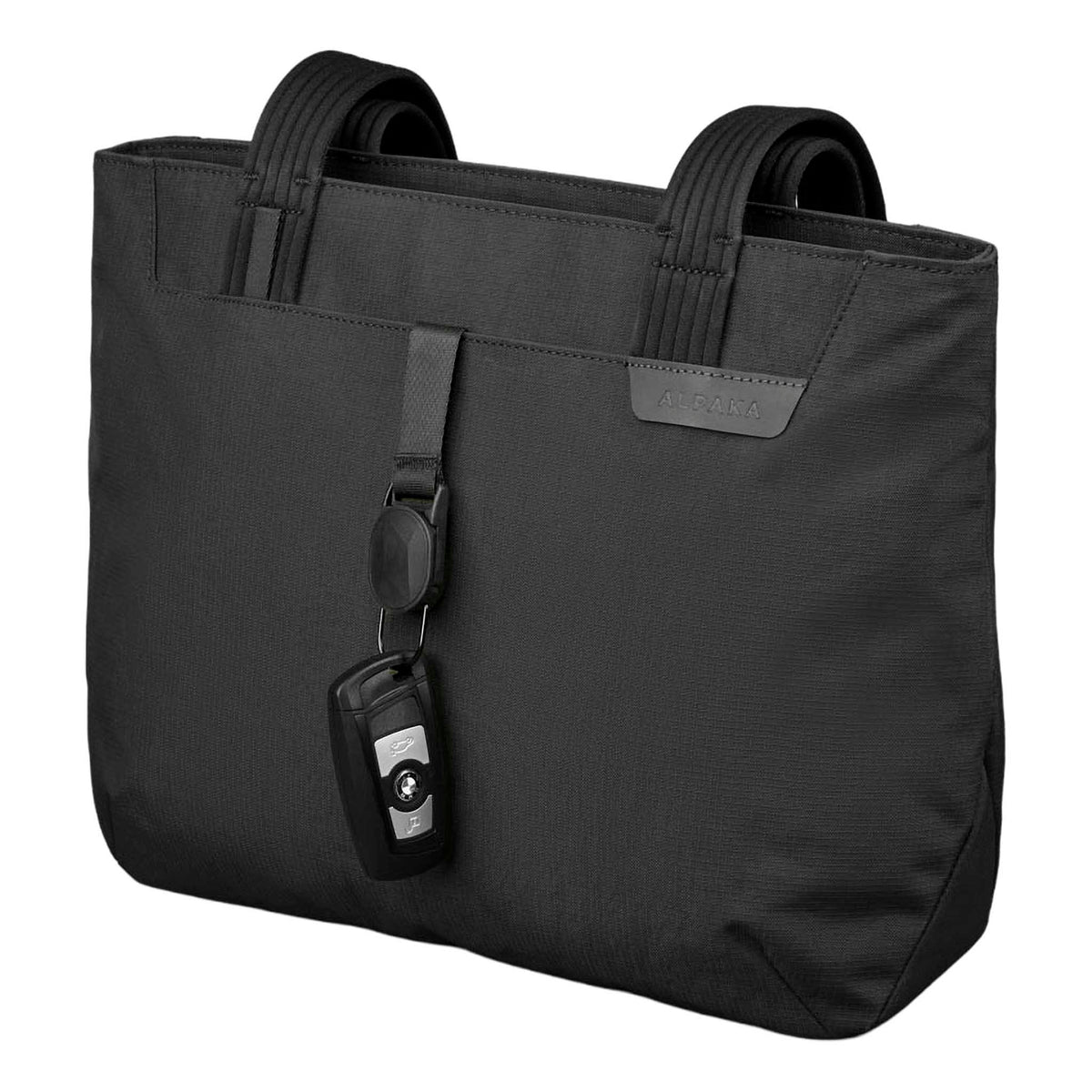Flight Tote (S) Alpaka AD011010124 Tote Bags One Size / Black Axoflux 400D Ripstop Nylon