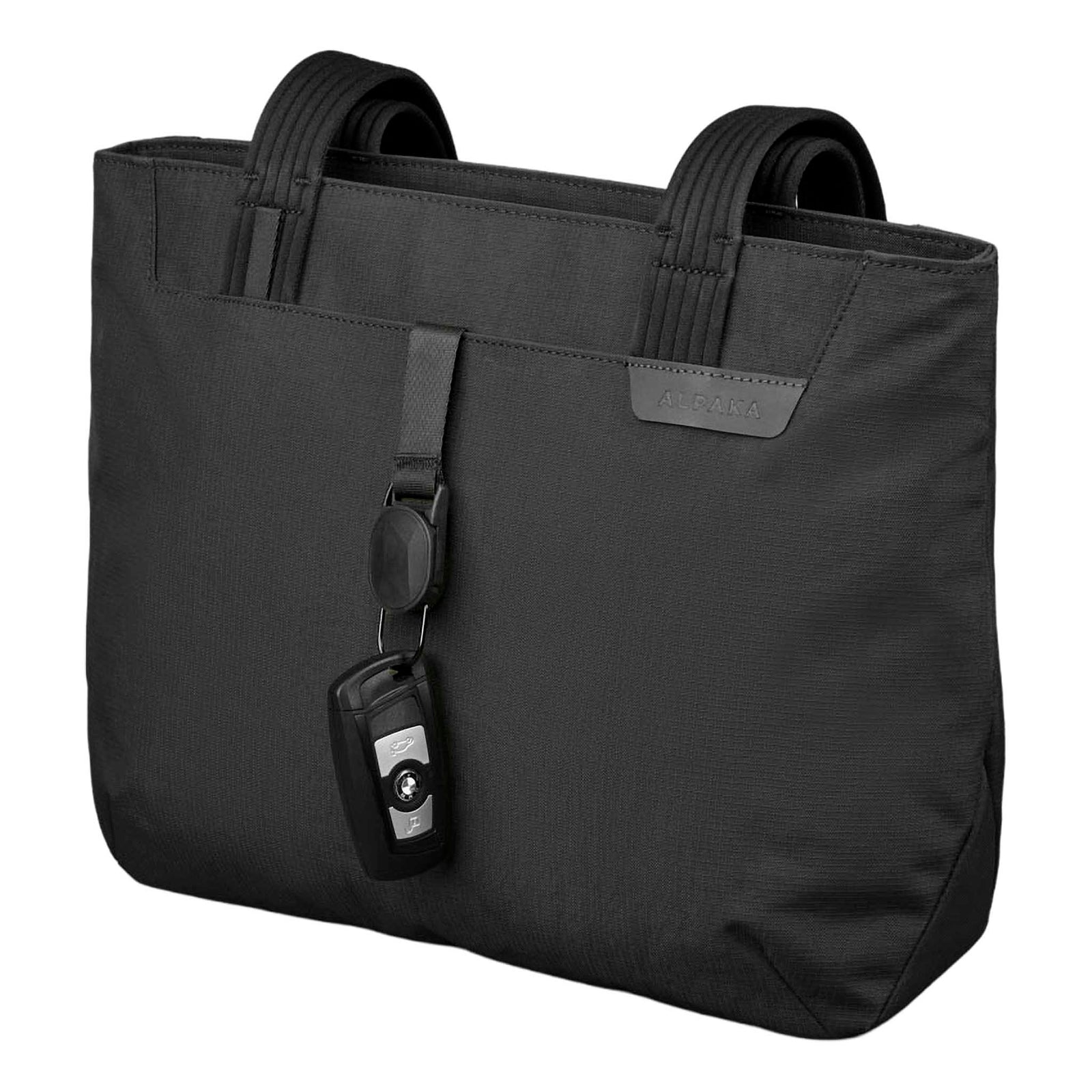 Flight Tote (S) Alpaka AD011010124 Tote Bags One Size / Black Axoflux 400D Ripstop Nylon