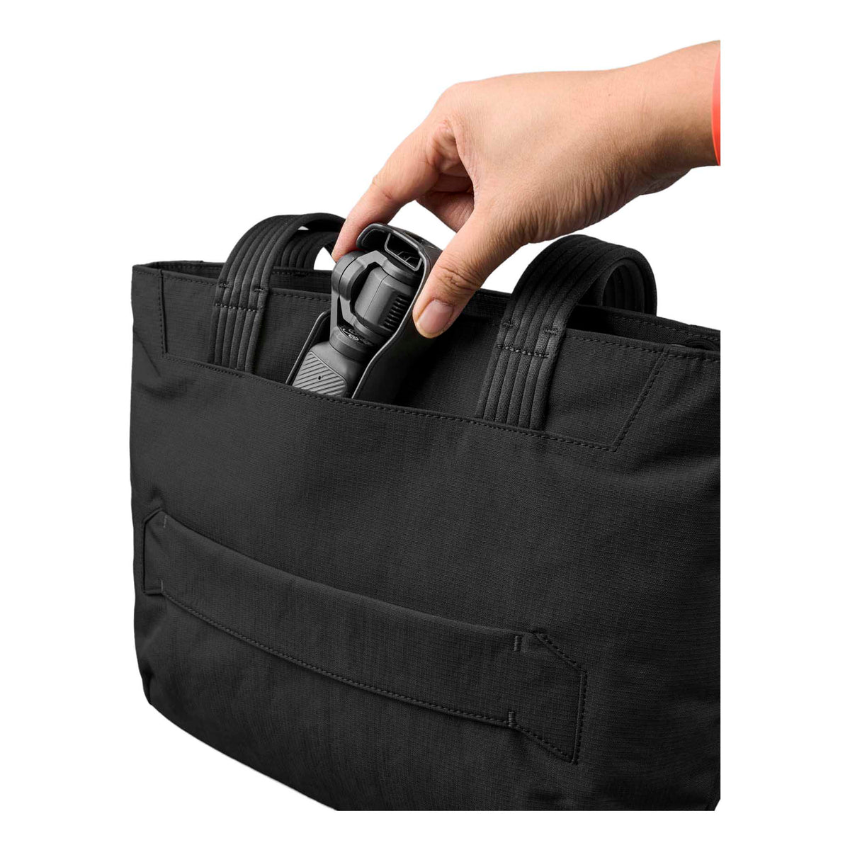 Flight Tote (S) Alpaka AD011010124 Tote Bags One Size / Black Axoflux 400D Ripstop Nylon
