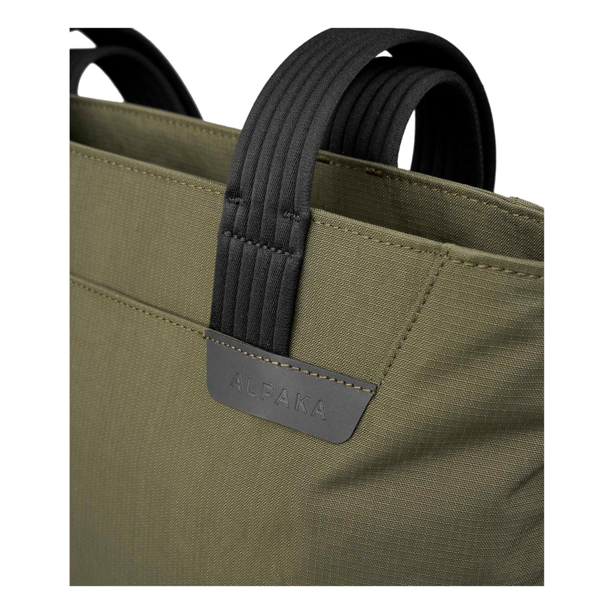 Flight Tote (S) Alpaka AD011010524 Tote Bags One Size / Green Axoflux 400D Ripstop Nylon