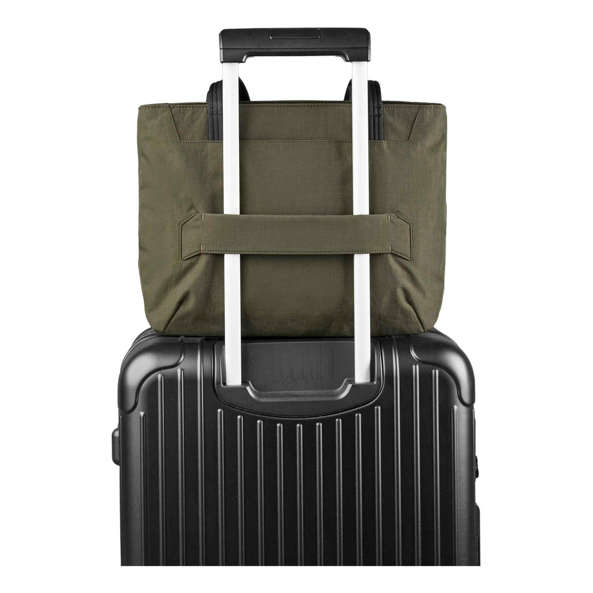 Flight Tote (S) Alpaka AD011010524 Tote Bags One Size / Green Axoflux 400D Ripstop Nylon