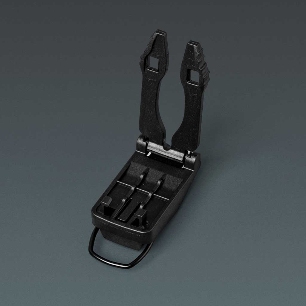 HUB Tactical Clip Alpaka AB010450100 Bag Accessories One Size / Black