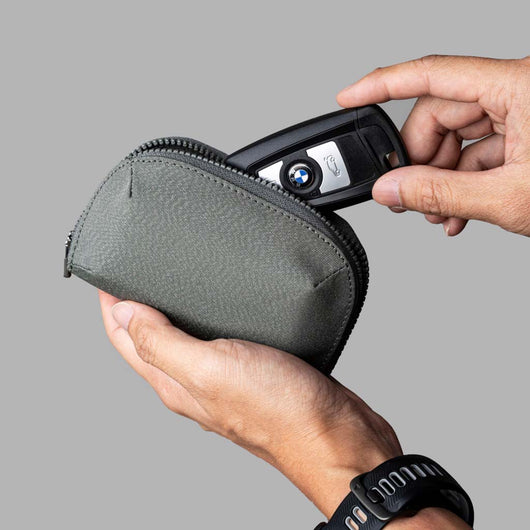Alpaka | HUB Zip Pocket | Zip Pouch | Grey | Axoflux 300D - WildBounds