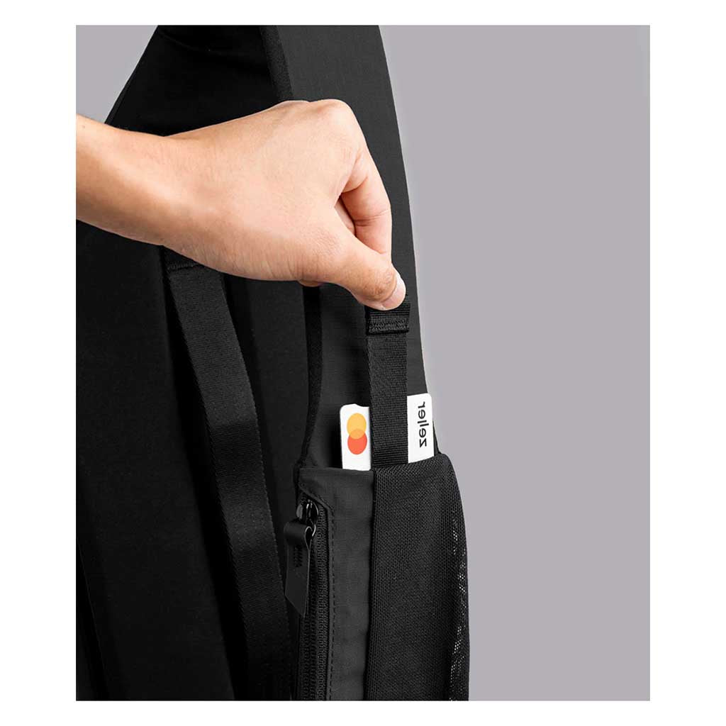 Metro Crossbody | Left Shoulder Alpaka AA010550118 Sling Bags One Size / Black | Axoflux 210D