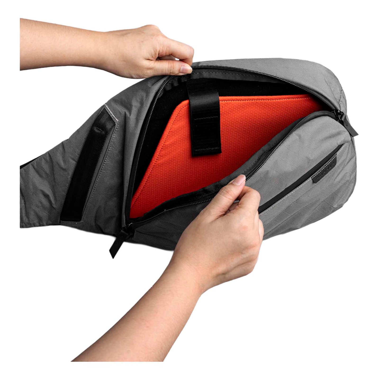 Metro Crossbody | Left Shoulder Alpaka AA010550230 Sling Bags One Size / Grey Ultradyne 100D