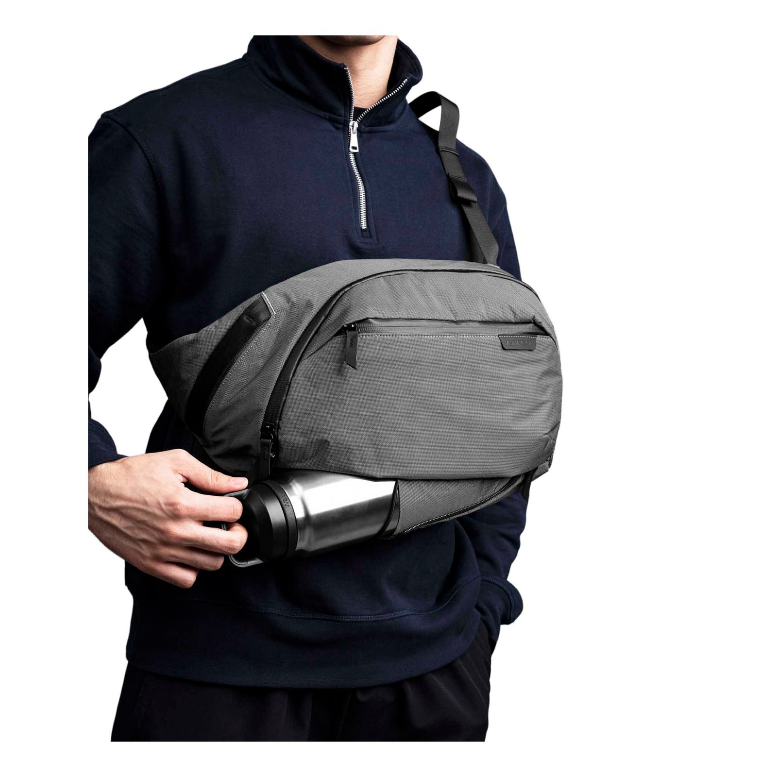 Metro Crossbody | Left Shoulder Alpaka AA010550230 Sling Bags One Size / Grey Ultradyne 100D