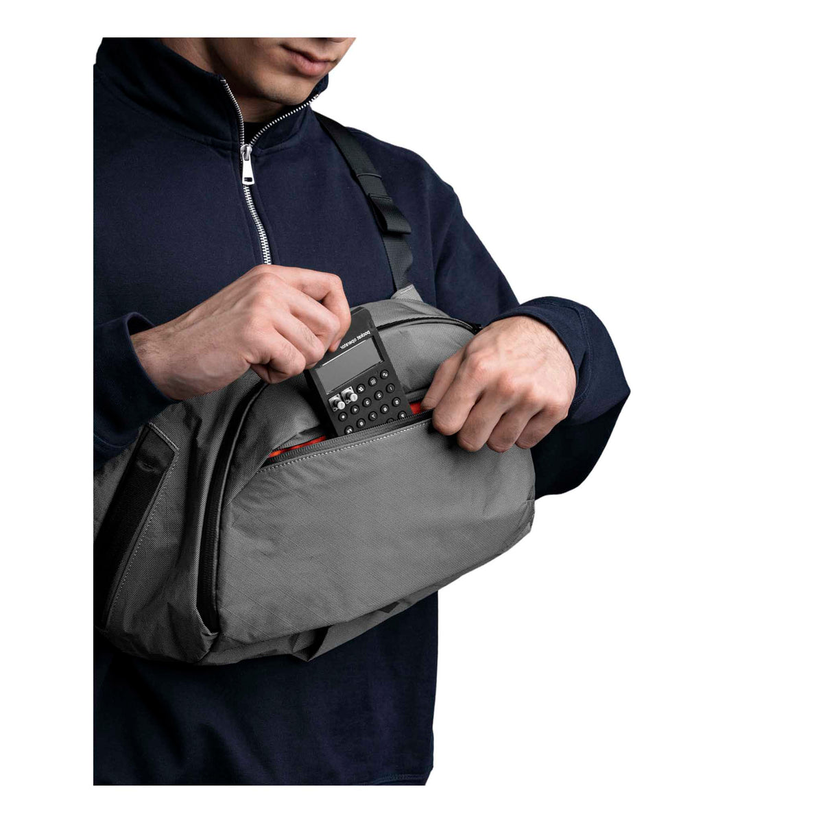 Metro Crossbody | Left Shoulder Alpaka AA010550230 Sling Bags One Size / Grey Ultradyne 100D