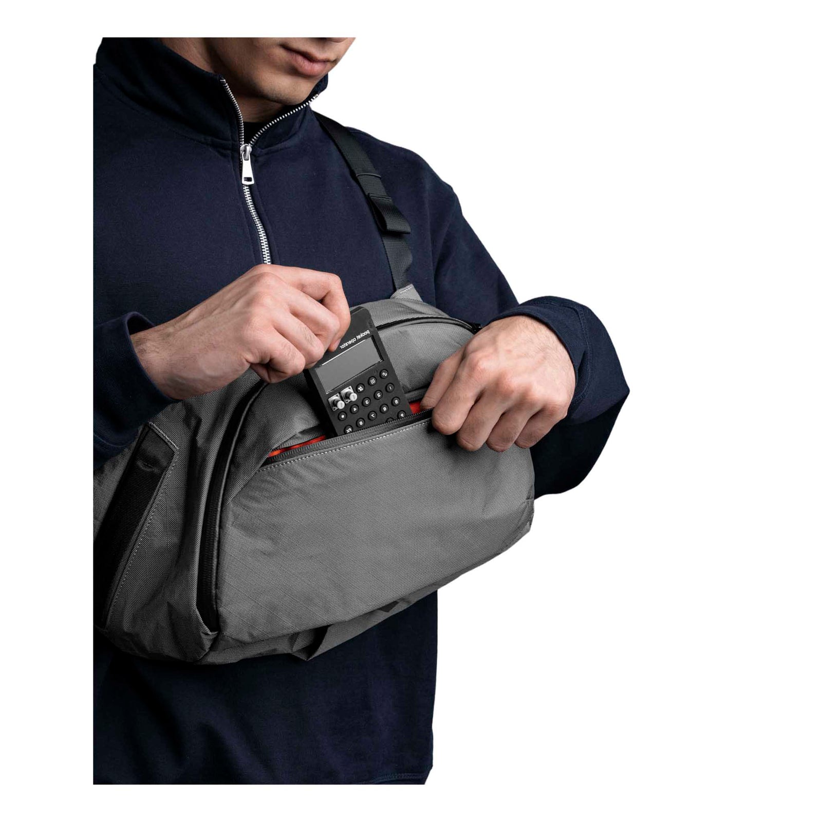 Metro Crossbody | Left Shoulder Alpaka AA010550230 Sling Bags One Size / Grey Ultradyne 100D