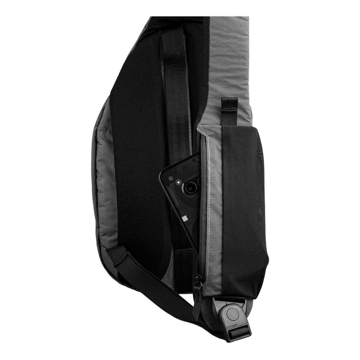 Metro Crossbody | Left Shoulder Alpaka AA010550230 Sling Bags One Size / Grey Ultradyne 100D