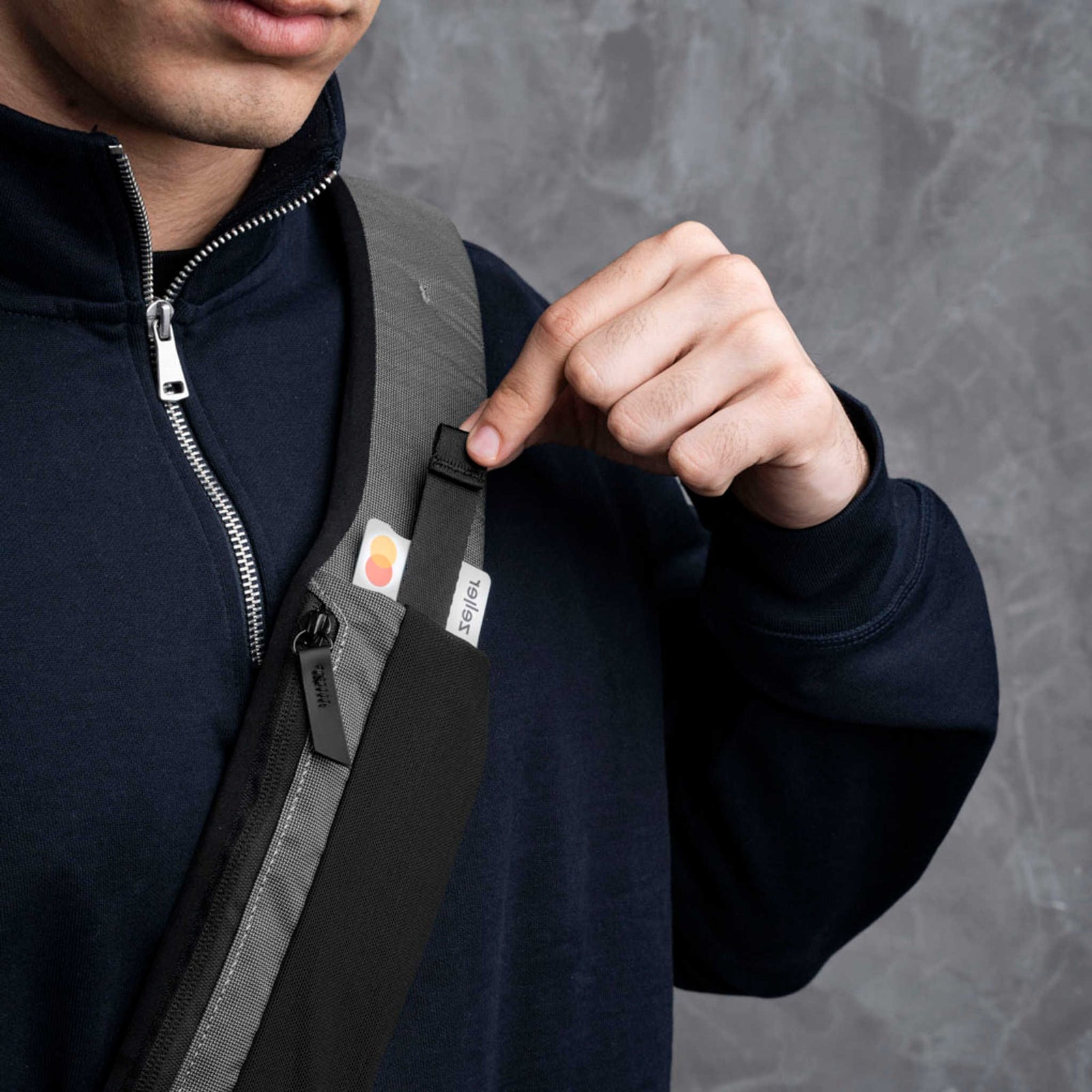 Metro Crossbody | Left Shoulder Alpaka AA010550230 Sling Bags One Size / Grey Ultradyne 100D