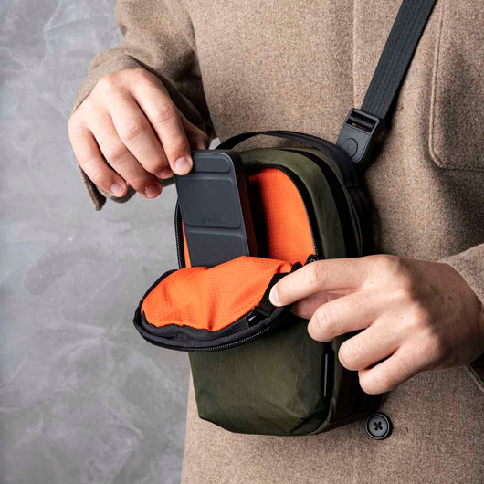 Alpaka | Metro Sling Max | Urban Sling Bag | Army Green | Axogrid