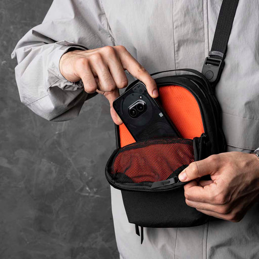 Alpaka | Metro Sling Max | Urban Sling Bag | Black | Axogrid 300D