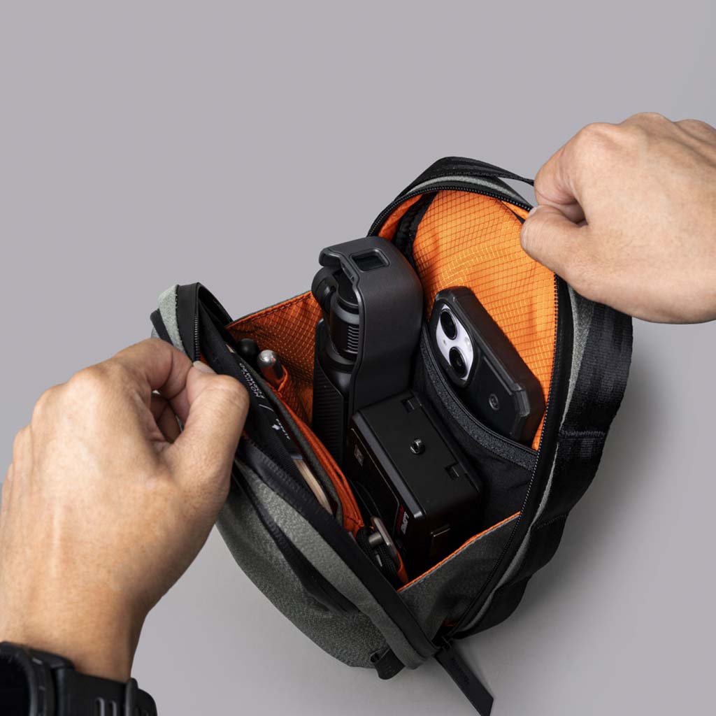 Metro Sling v2 Alpaka Sling Bags 2.5L / Grey | Axoflux 300D
