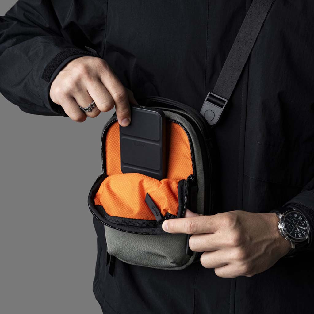 Metro Sling v2 Alpaka Sling Bags 2.5L / Grey | Axoflux 300D