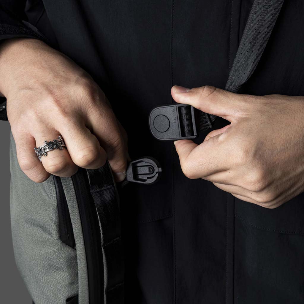 Metro Sling v2 Alpaka Sling Bags 2.5L / Grey | Axoflux 300D