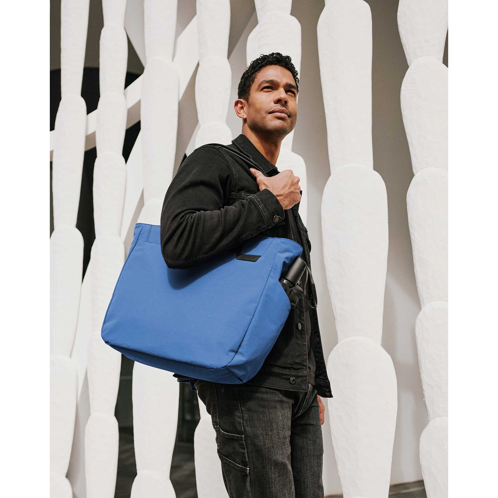 Metro Tote Alpaka AA010500618 Tote Bags One Size / Blue | Axoflux 210D