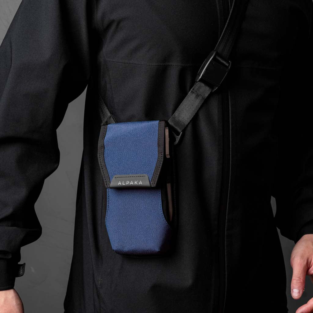 Modular Phone Sling v2 Alpaka AD010600621 Phone Pockets One Size / Blue | Axoflux 300D