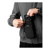 Modular Shoulder Pocket Max Alpaka AD010930131 Phone Pockets Max / Black | Axoflux 400D Washed Nylon