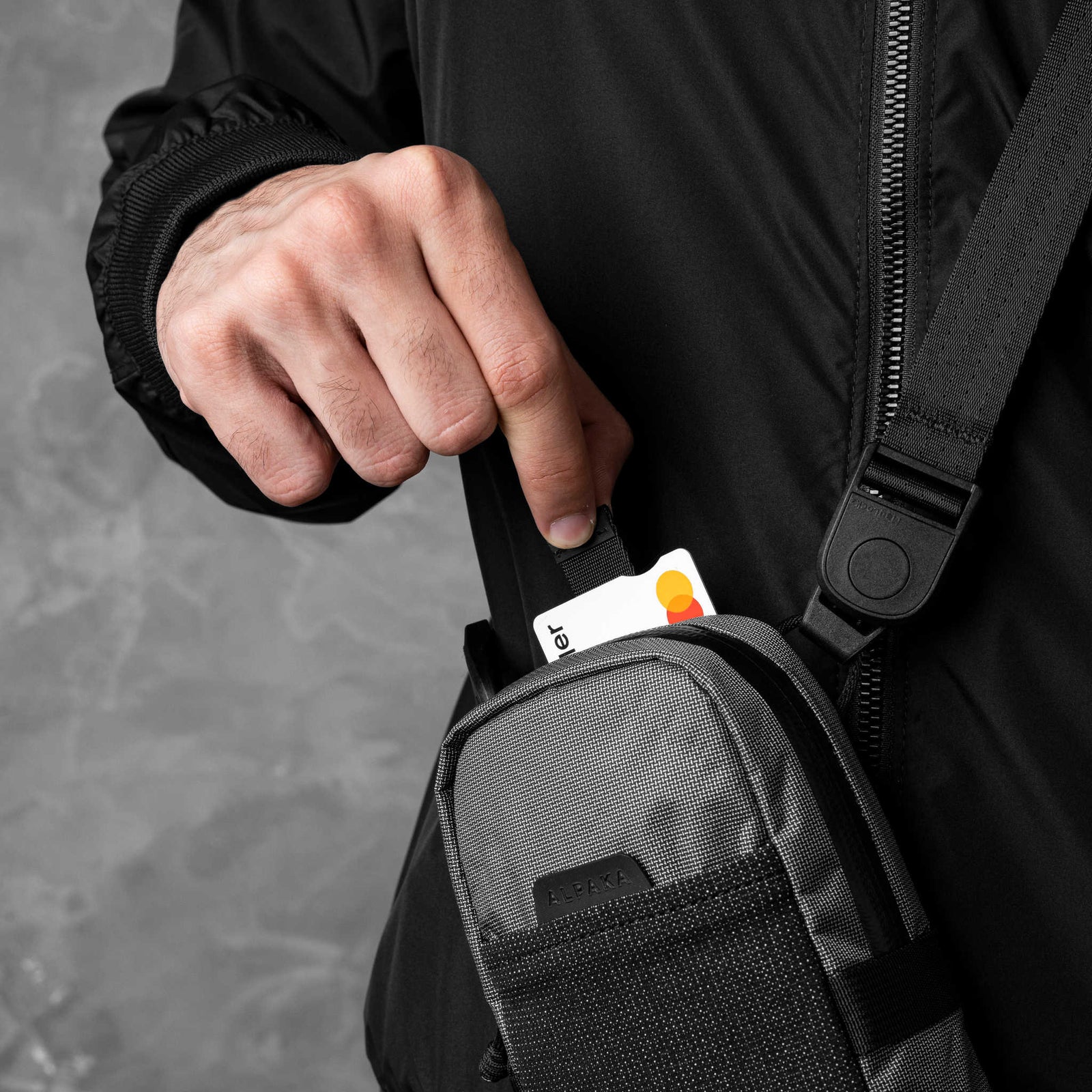 Modular Shoulder Pocket Max Alpaka AD010930230 Phone Pockets Max / Grey Ultradyne 100D