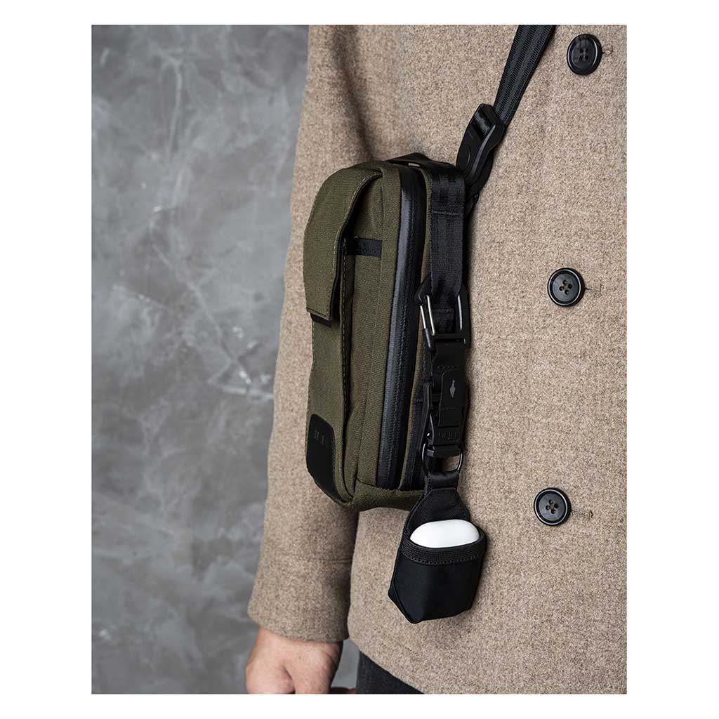 Modular Sling V2 Alpaka AD010740522 Sling Bags One Size / Army Green | Axogrid 300D